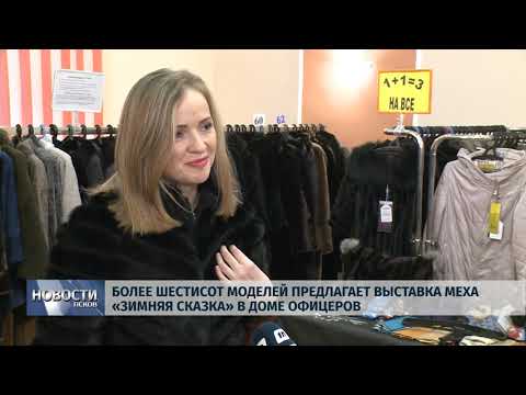 Новости Псков 19.11.2019 / Более шестисот моделей предлагает выставка меха «Зимняя Сказка» 