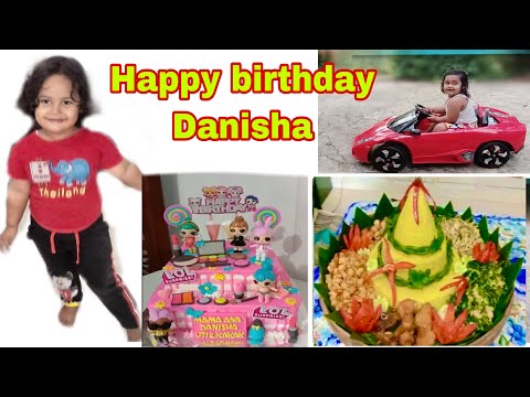 DANISHA BIRTHDAY || MAGIC MONEY CAKE || KEHEBOHAN ULTAH DANISHA YG KE 4 TH