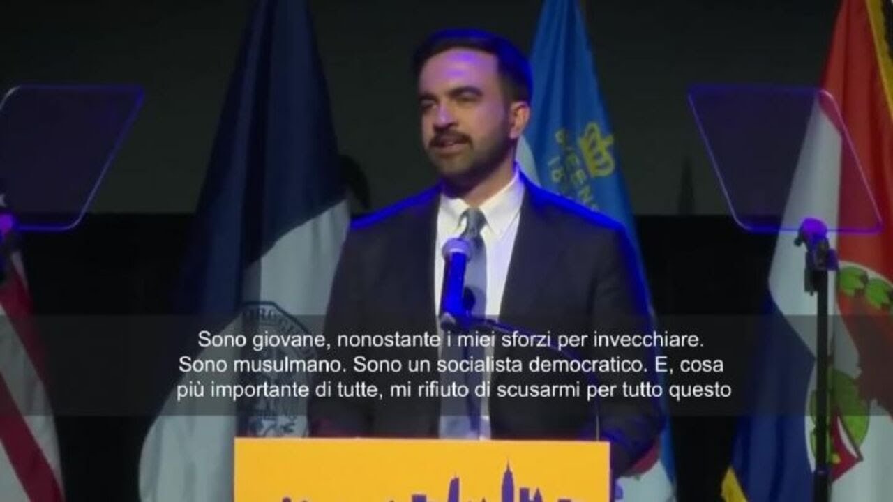Mamdani (Sindaco NY): Sono giovane, musulmano, socialista democratico. E non mi scuserò per questo
