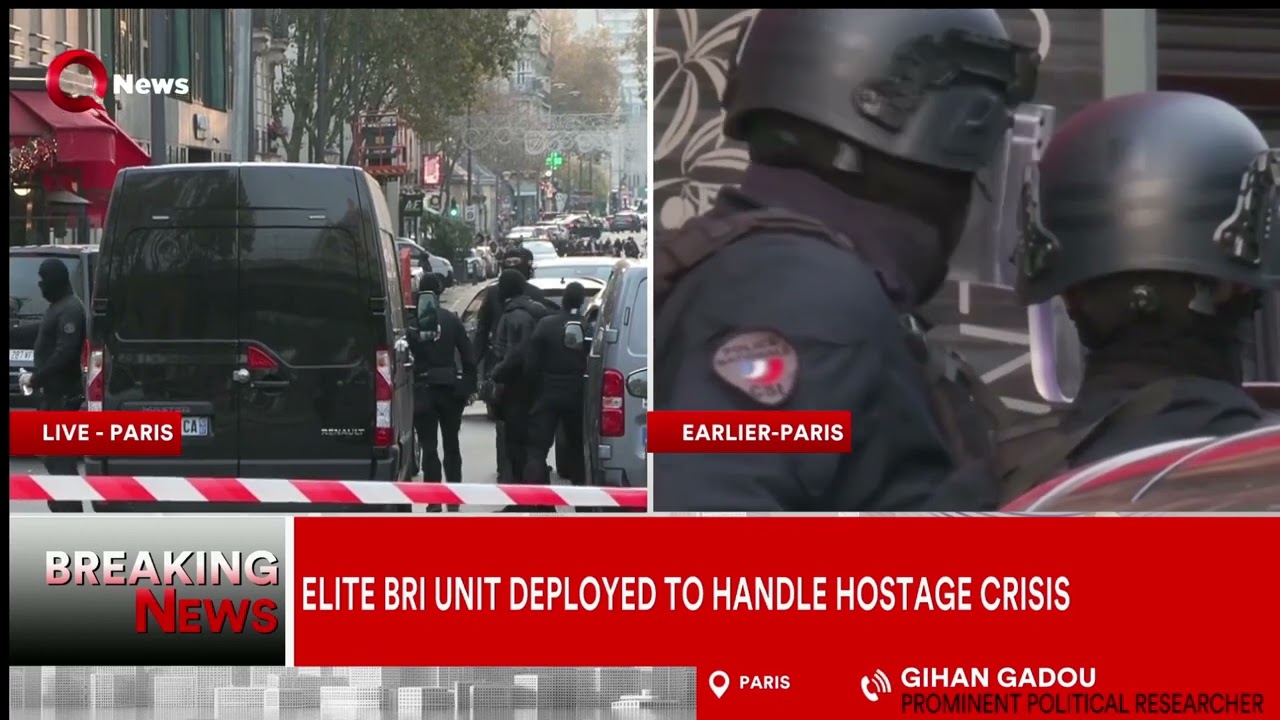 French police peacefully resolve Paris restaurant hostage situation after negotiations
