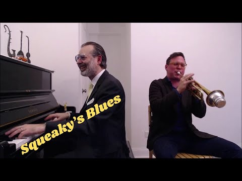 "Squeaky's Blues", a tribute to Clark Terry and Oscar Peterson
