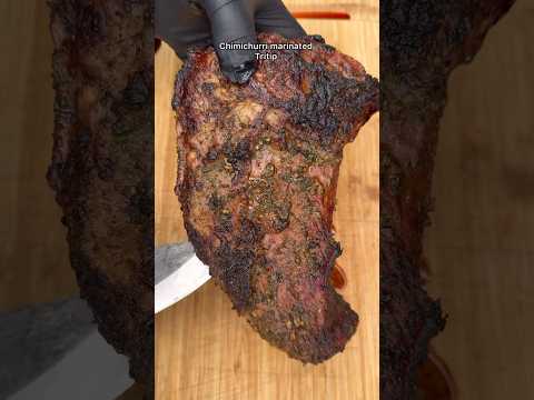 Chimichurri marinated tritip