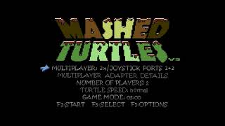 COMMODORE 64 =+ MASHED TURTLES