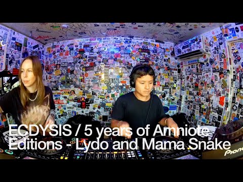 ECDYSIS : 5 years of Amniote Editions Lydo and Mama Snake @TheLotRadio  12-13-2024