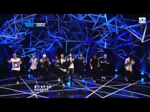 Live HD   120705 Super Junior   From U   Sexy, Free  Single Comeback Stage @ Mnet M! Countdown