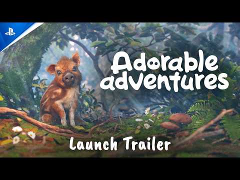 Explore the World as a Baby Boar in 'Adorable Adventures'