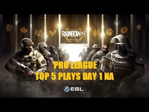 Rainbow Six Pro League TOP 5 Plays DAY 1 NA - Continuum vs Elevate - Lethal vs Era