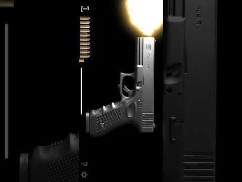 Glock 17 Pistol 🔫 Sound 🔥#gunshots #viralvideo #short #viral !
