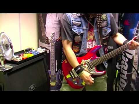 Ibanez Joe Satriani JS20th Anniversary Prestige Guitar demo