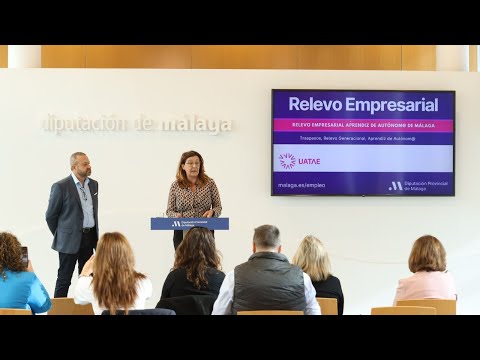 Presentacin del proyecto "Relevo Empresarial- Aprendiz de Autnomos de Mlaga"