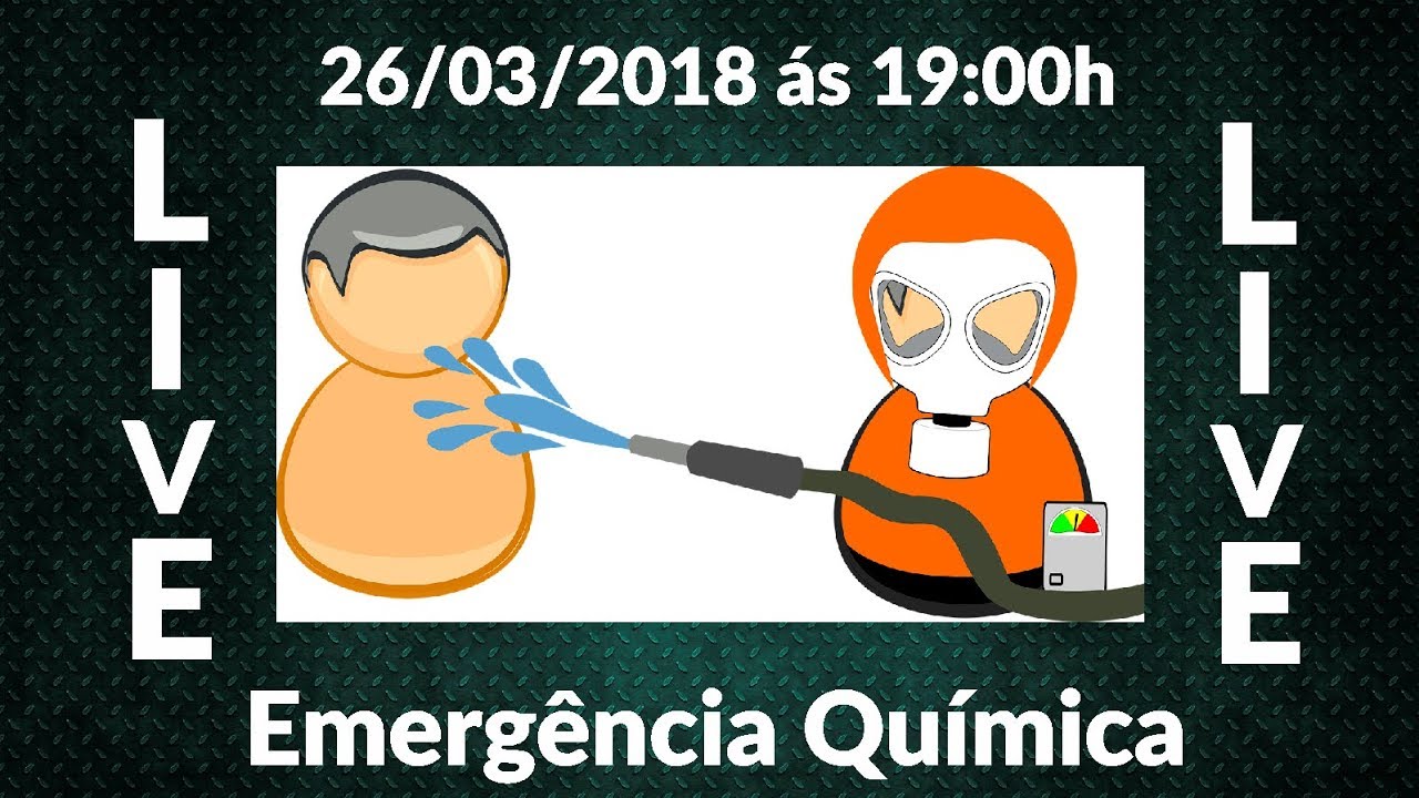 Emergência Química - CURSO Bombeiro Civil (Live #6) Aula de Emergência Química - Curso de Emergência