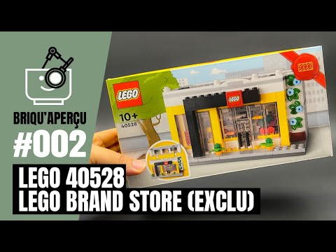 Vidéo LEGO Objets divers 40528 : LEGO Brand Store