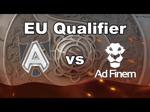 [Group Stage] Alliance vs AD Finem Full Highlights #TI6EUQualifier
