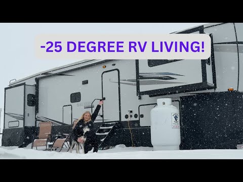 HOW TO SURVIVE SEVERE WINTER WEATHER IN YOUR RV!
