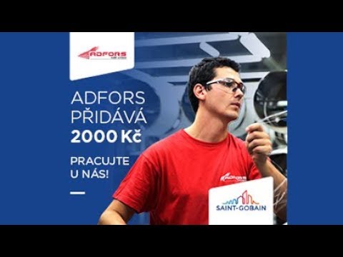 ADFORS přidává 2.000,- ! Pracujte u nás!