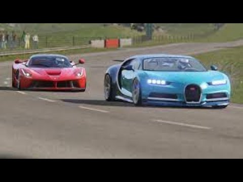 Bugatti Chiron vs Ferrari F1 2022 - Monza