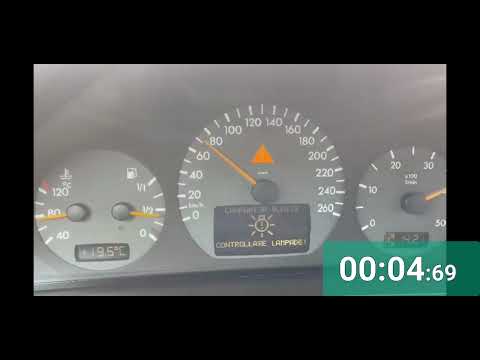 Mercedes E270 Cdi W210 remap 0-100 km/h