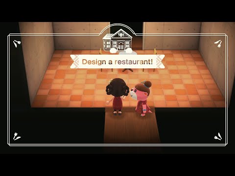 Animal Crossing Happy Home Paradise: Restaurant and Kitchen Part 1