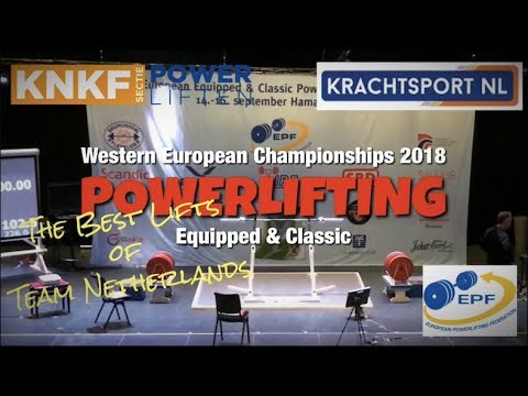 Powerlifting | Western European Championships 2018