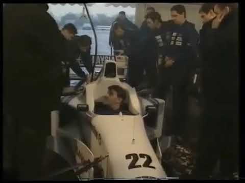 1996 December 18 - Stewart SF01 shakedown with Rubens Barrichello @ Boreham