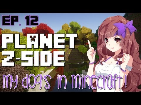My Dog's in Minecraft!! - Planet Z-Side (Modded Survival Series) - Ep. 12