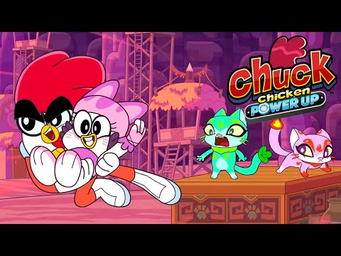 Chuck Chicken Power Up 🔥 Special Edition ⚡ Best Superhero Cartoons | Super Toons Action Cartoons