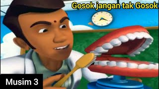 Download lagu Upin & Ipin Musim 3 | Gosok Jangan Tak Gosok mp3