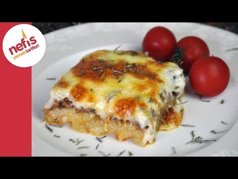 Beşamel Soslu Mantarlı Patatesli Oturtma | Nefis Yemek Tarifleri Video