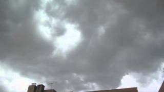 preview picture of video 'Time Lapse of Severe Thunderstorm as it hits New York City - 8/5/2012'