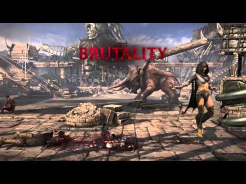MKX Online - D'Vorah Swarm Queen Brutality Combo