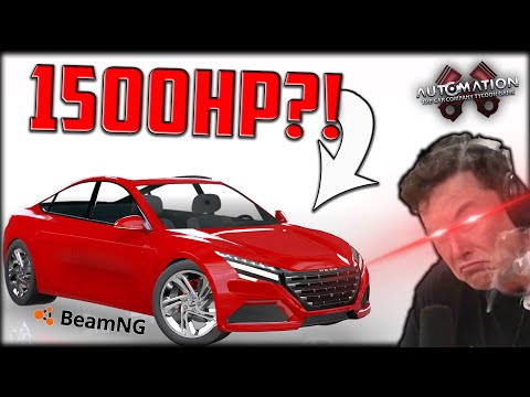 Building An ELECTRIC Hyper Sedan!! Automation - BeamNG
