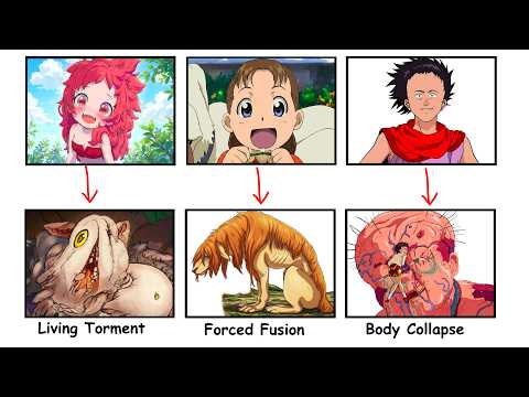 Most DISTURBING Transformations in Anime