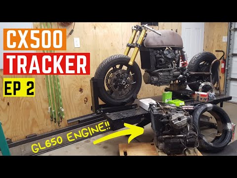 HONDA CX500 TRACKER BUILD PLAN!! EP 2