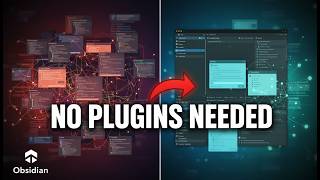 Use Obsidian Without Plugins [Simplified]