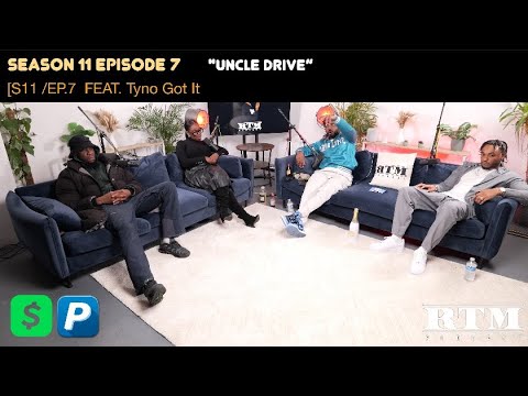 Tyno Got It “ALL THE OPPS DO IS RUN 🏃🏻‍♂️AND HIDE…”🤷🏾‍♂️RTM Podcast Show S11 Ep7(Uncle Drive)🚗💨🚨