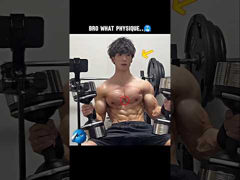 BRO WHAT PHYSIQUE 🥶 GYM MOTIVATION #insane #physique #shortsviral #video #fyp