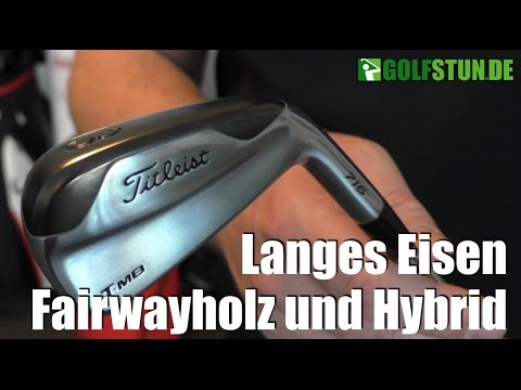 Langes Eisen, Fairwayholz und Hybrid – Welche Unterschiede gibt es?