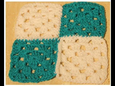 Unirea patratelor / How to join granny square