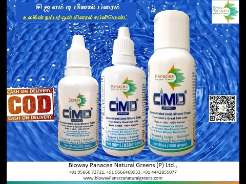 Magnesium concentrated mineral drops cimd 30 ml, packaging t...