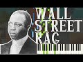 Scott Joplin - Wall Street Rag 1909 (Ragtime Piano Synthesia)