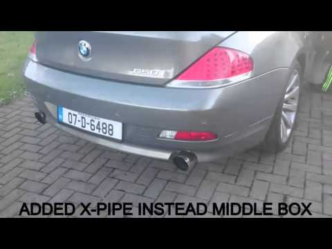 BMW 650i magnaflow exhaust