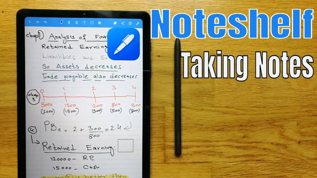 Noteshelf Review: Tab S6 Lite | Best Note Taking App?