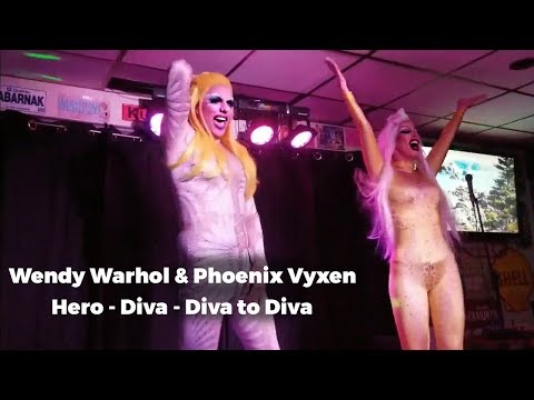 Wendy Warhol & Phoenix Vyxen - Charlotte Perrelli & Dana International - Hero / Diva / Diva to Diva