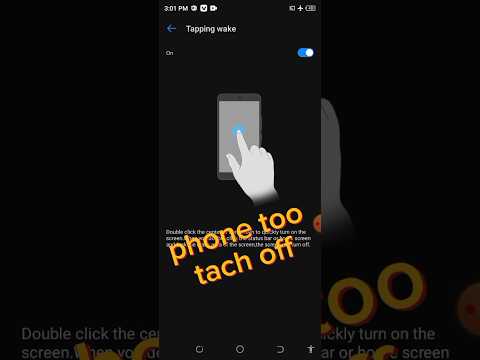 Double touch phone of setting || #youtubeshorts #shortsvideo #fouryou #tips