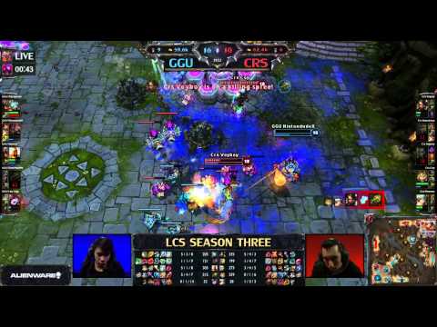 Recap: GGU vs CRS - NA LCS SPR 2013 W1D2