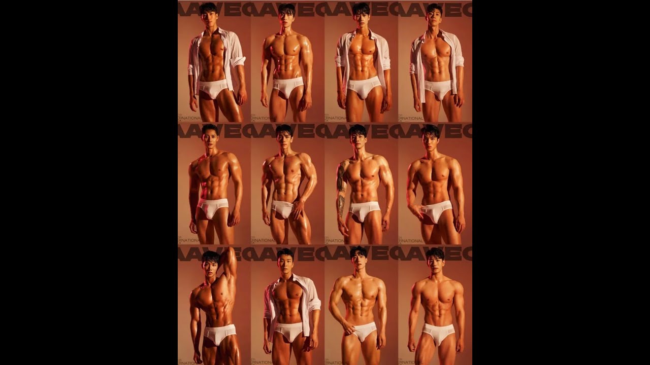 Mister International Korea 2022 34 Finallists Interview on AAVEC Underwear Part2 (No 14 ~ No 26)