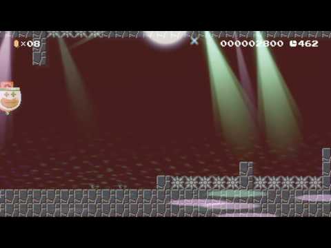 Geometry Dash Stereo Madness by curpsy - SUPER MARIO MAKER - No Commentary