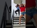 Sexy Girl In Short Jeans Dance Tik Tok So Hot