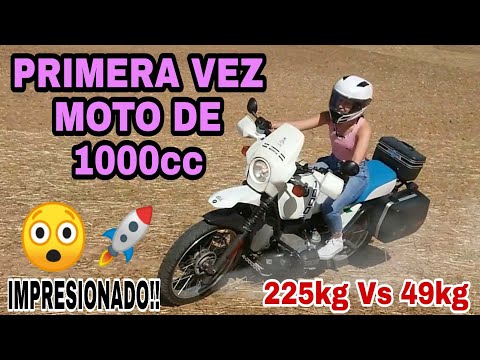Mi HIJA Izaro me Roba la MOTO BMW R100GS!! Tensión y Risas 😬😂 1000cc y 225 kg…a lo Dakar