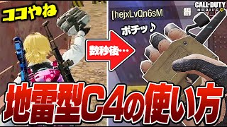 【CODモバイル】バトロワ新要素『C4』で敵の立ち回りを完全把握する実況者【ららのきおく】